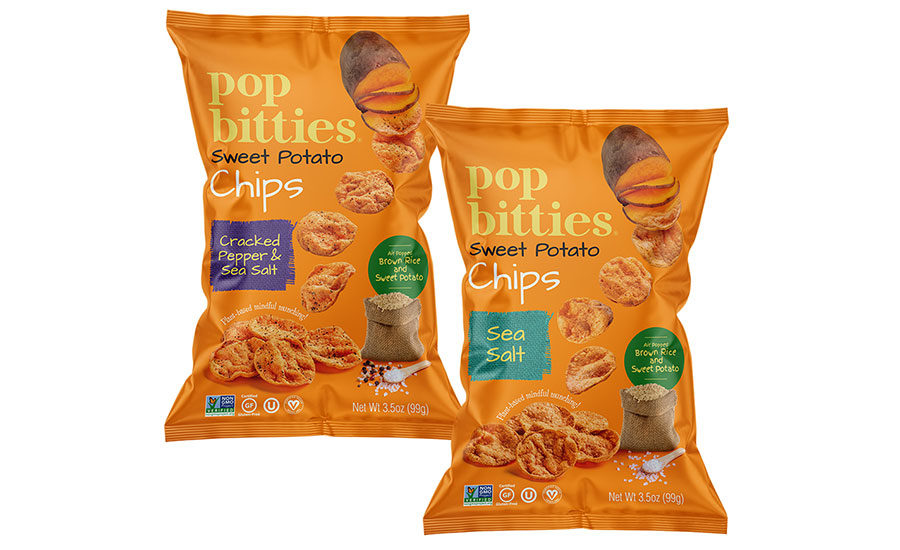 Pop Bitties Sweet Potato Chips | 2021-09-23 | Prepared Foods