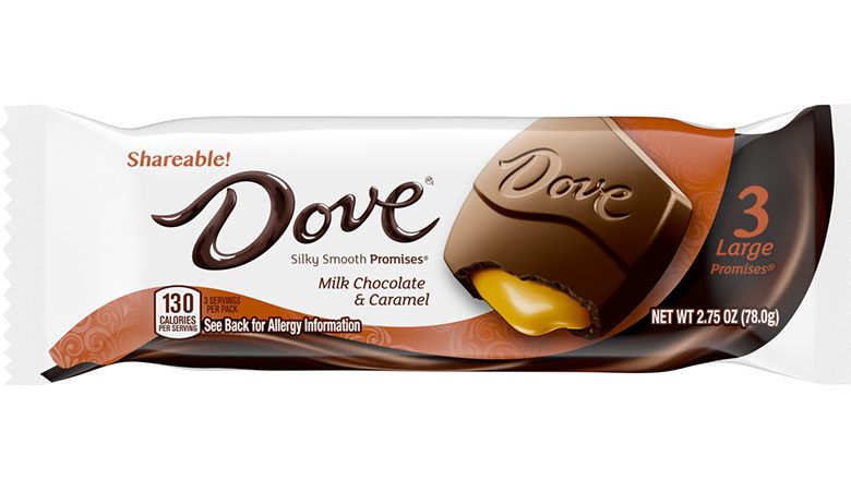 DOVE PROMISES Milk Chocolate & Peanut Butter