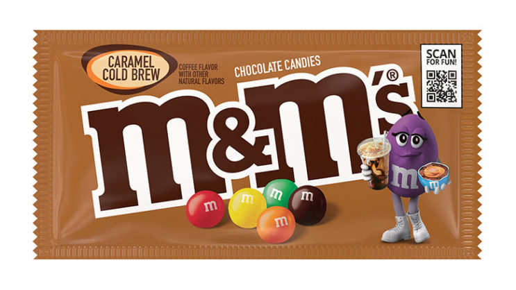 Possible Free Caramel Cold Brew M&M's Sample!