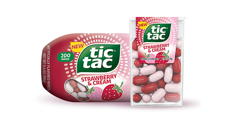 Tic Tac Strawberry & Cream Flavored Mints, 1 oz - QFC