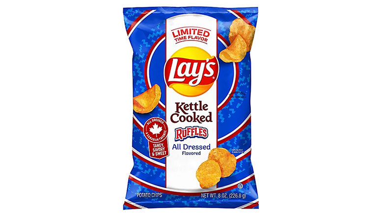 Lay's Kettle Cooked Ruffles All Dressed