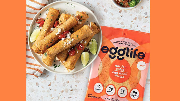 Egglife  Wraps made with egg whites, not flour