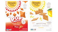 Simple Mills PopMmms and Sweet Thins packages