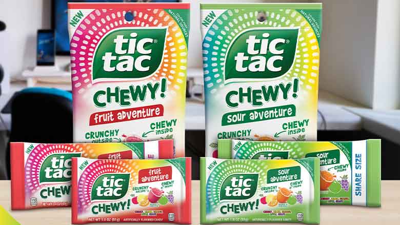 Tic Tac Chewy packages