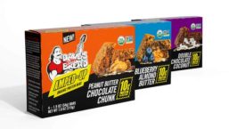 Daves Killer Amped Up Protein Bar packages