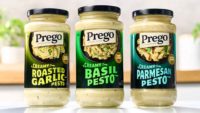 Prego Alfredo sauce jars