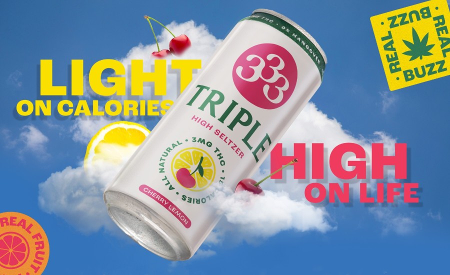 Triple THC seltzer