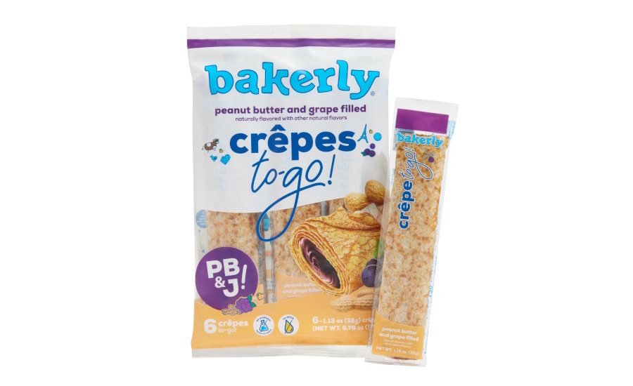 bakerly Peanut Butter and Grape Filled Crêpes To-Go | Prepared Foods