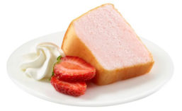 Strawberry Angel Food Cake