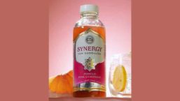 Synergy Pomelo pink lemonade bottle