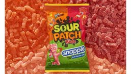 Sour Patch Kids Snapple flavored candy package