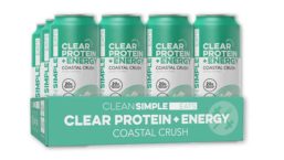 Clean Simple Clear Protein cans