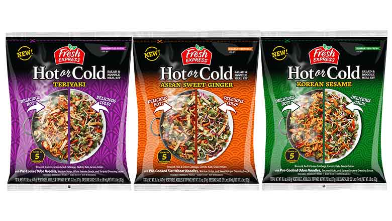 Fresh Express Hot or Cold packages