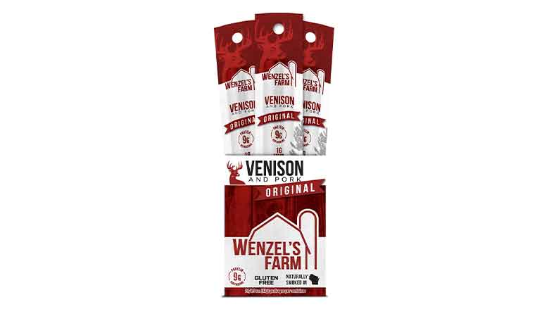 Wenzel Farm Venison Stick package