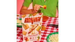 Myna Snacks Pizza Crackers package