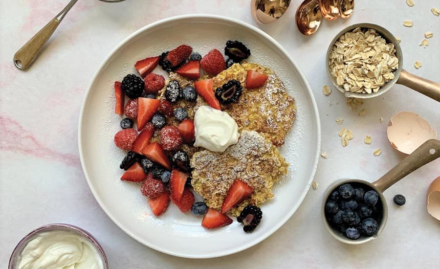 Oat Soak Pancakes