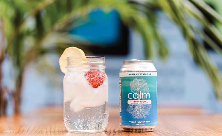 Calm Sparkling Herbal Water