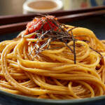 Japanese Mentaiko Spaghetti