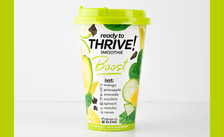 Thrive! Introduces Ready-to-Blend Frozen Smoothie Cups